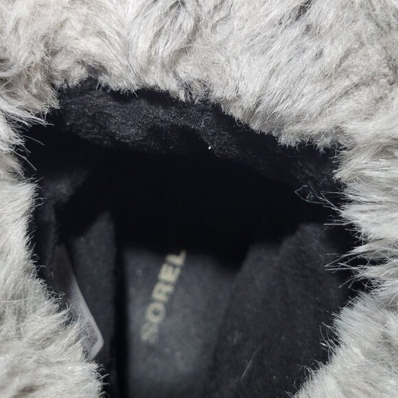 Sorel Tivoli II Women's Size US 6.5 Gray Faux Fur Waterproof Boots LL5312-089. - Picture 12 of 12